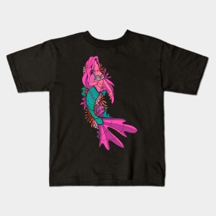 Mermaid of pink Kids T-Shirt